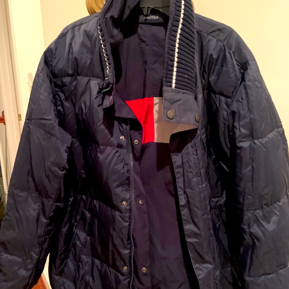 Men’s Reversible Nautical Coat